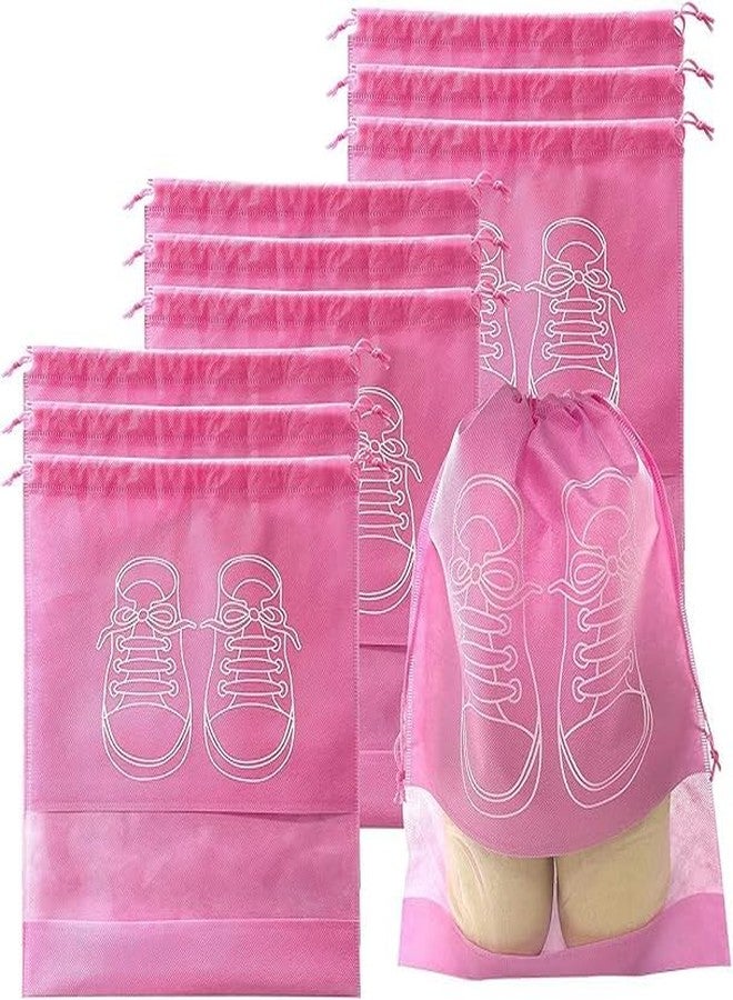 Dec Kitchenpro Shoe Bag for Travel & Storage Travel Organizer for Women & Men Travel Accessories Shoe Organizer Shoe Bags Pouches Travel Shoe Cover for Travelling (Pack of 2) - Image 2